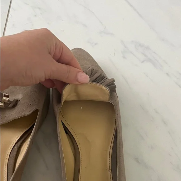 Vince Camuto Brown Tassel Loafers - Picture 7 of 8